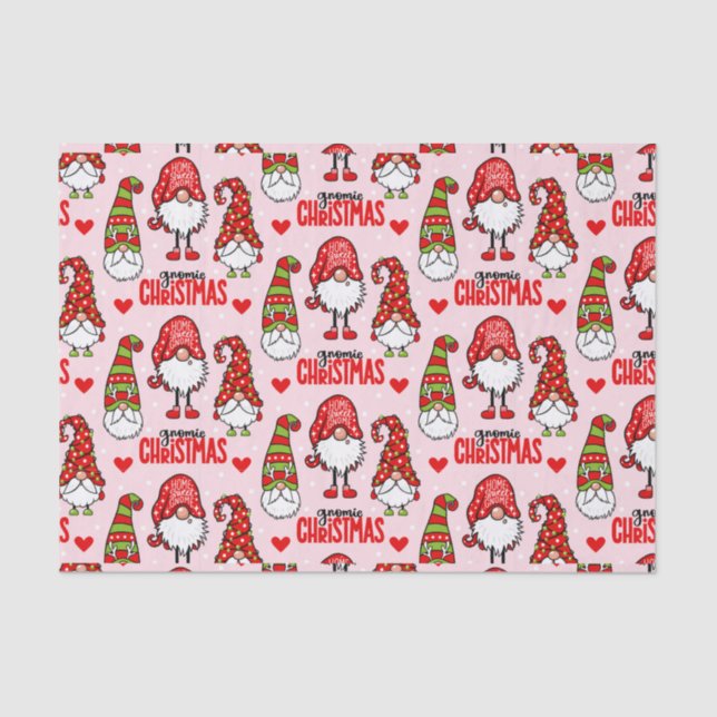 Papel De Seda Navidades Gnomes (Anverso)