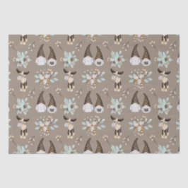 Papel De Seda Navidades Gnomes Woodland