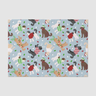 Papel De Seda Navidades Goldendoodle Labradoodle Tissue Paper