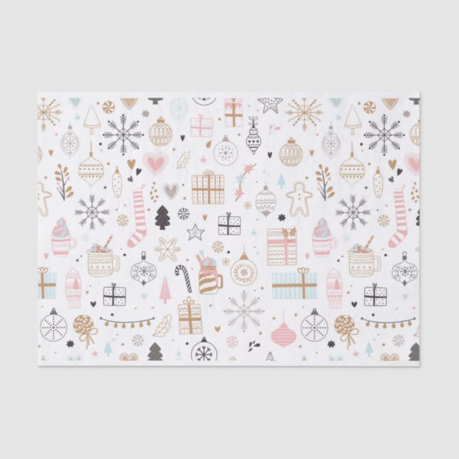 Papel De Seda Navidades Goodies (Anverso)