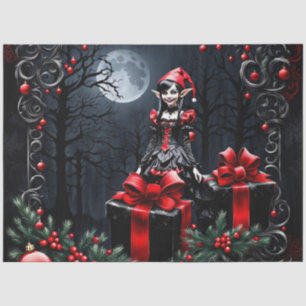 Papel De Seda Navidades góticos, Elf.