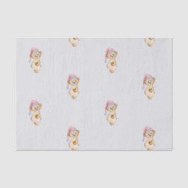 Papel De Seda navidades graciosos llevan un sombrero de Santa en