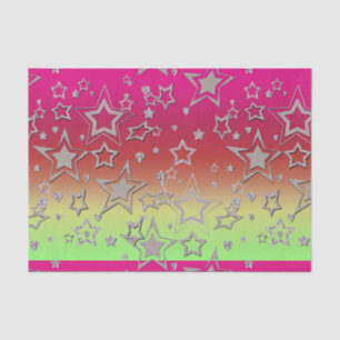 Papel De Seda Navidades gradiente purpurina brillo confetti estr