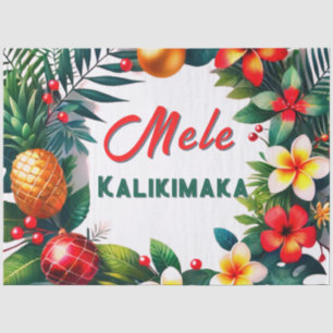 Papel De Seda Navidades hawaianos - Guerra tropical