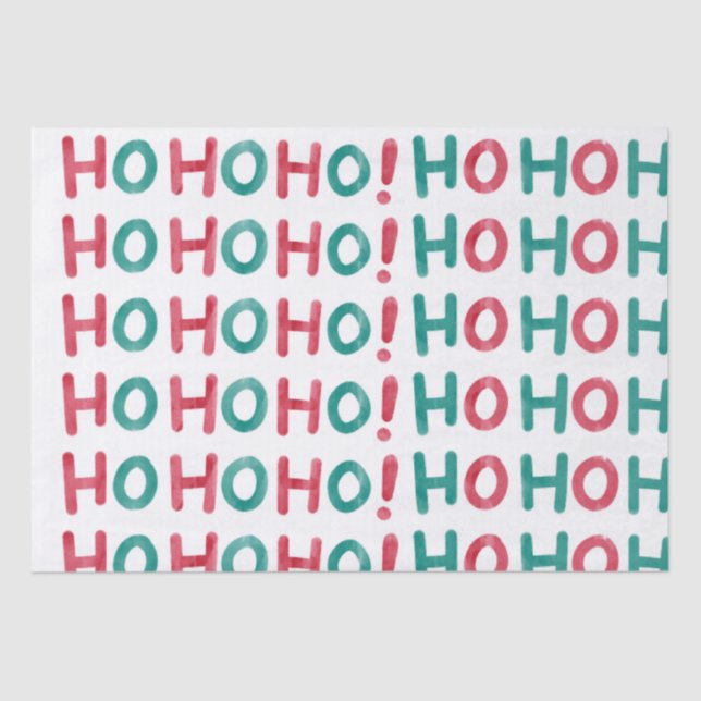 Papel De Seda Navidades Hoho (Anverso)