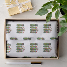Papel De Seda Navidades Holiday Dill Pickles Gift Tissue Paper