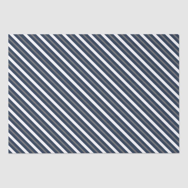 Papel De Seda Navidades Holiday Elegant Classic Navy Blue (Anverso)