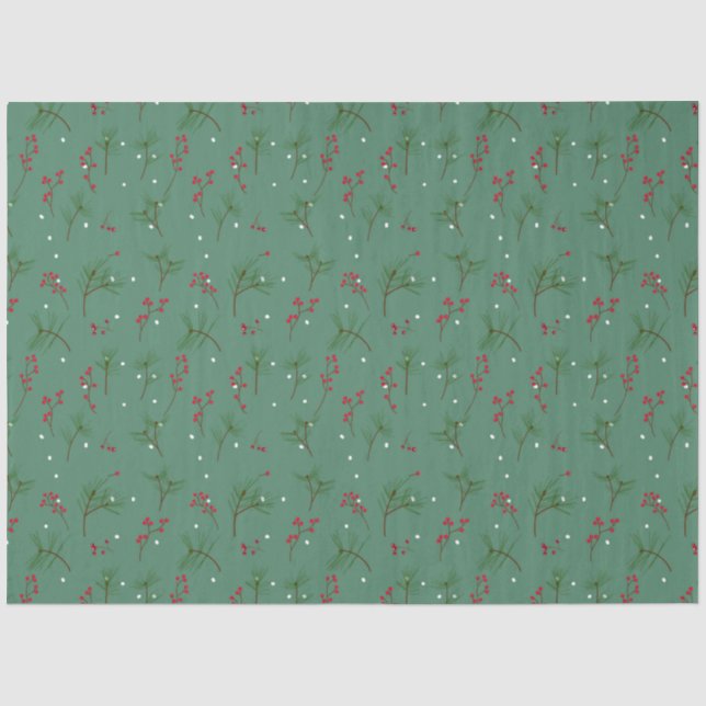 Papel De Seda Navidades Holly (Anverso)