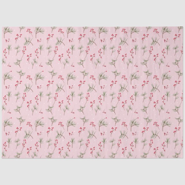 Papel De Seda Navidades Holly (Anverso)