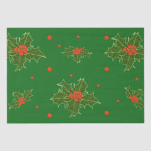 Papel De Seda Navidades Holly