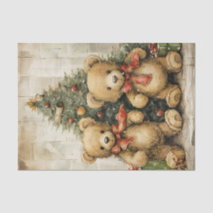 Papel De Seda Navidades indignantemente adorables Teddy Bears