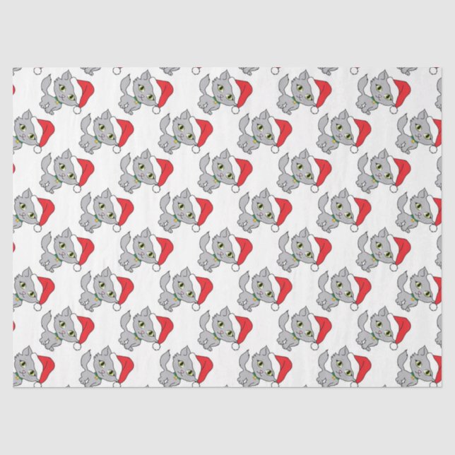 Papel De Seda Navidades Kittens (Anverso)