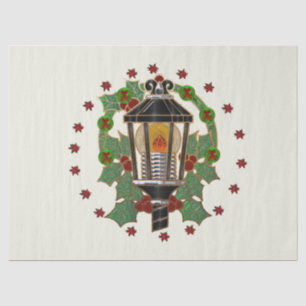 Papel De Seda Navidades Lantern Stain Glass Art Deco