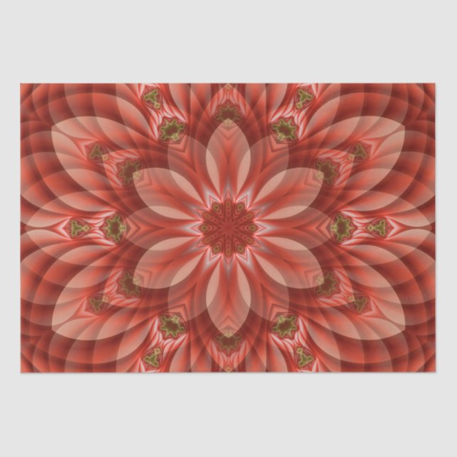 Papel De Seda Navidades Mandala (Anverso)