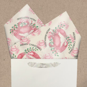 Papel De Seda Navidades más valientes del Cangrejo de Maryland