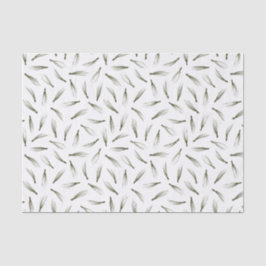 Papel De Seda Navidades modernos de color de agua de aguja de pi