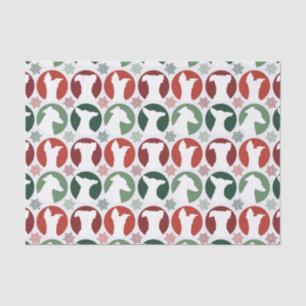 Papel De Seda Navidades modernos Greyhound Iggy italiano
