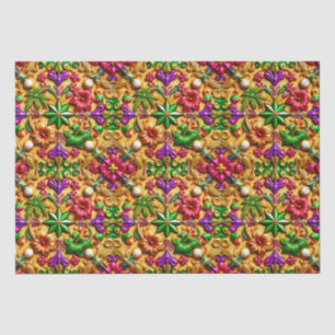 Papel De Seda ~ Navidades multicolores Envueltos ~