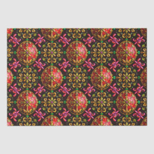 Papel De Seda ~ Navidades multicolores Envueltos ~