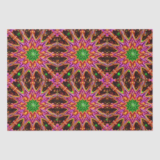 Papel De Seda ~ Navidades multicolores Envueltos ~ (Anverso)