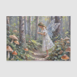 Papel De Seda Navidades Mushroom Fairy Decoupage