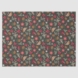 Papel De Seda Navidades naturales de Ditsy