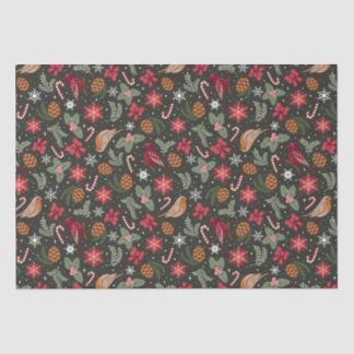 Papel De Seda Navidades naturales de Ditsy