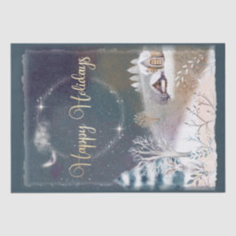 Papel De Seda Navidades Nights Winter