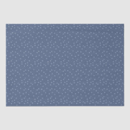 Papel De Seda Navidades nocturnos del Snowflake Snow Periwinkle