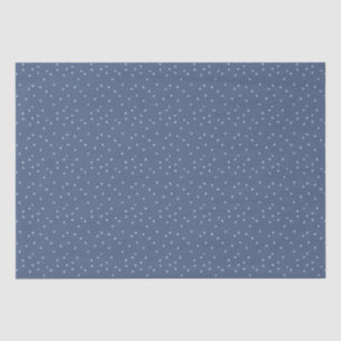 Papel De Seda Navidades nocturnos del Snowflake Snow Periwinkle