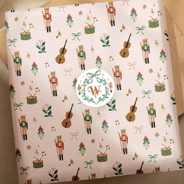 Papel De Seda Navidades Nutcracker modernos doblan el patrón de 