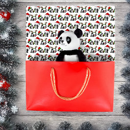 Papel De Seda Navidades Pandas