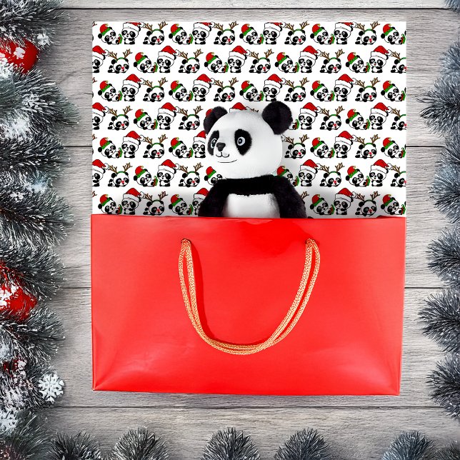 Papel De Seda Navidades Pandas (Subido por el creador)