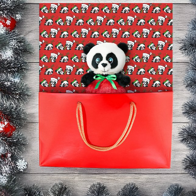 Papel De Seda Navidades Pandas (Subido por el creador)
