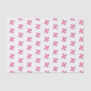 Papel De Seda Navidades Peppermint Candy