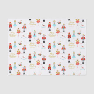 Papel De Seda Navidades personalizados de ballet de cazabotas