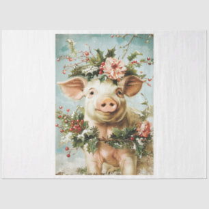 Papel De Seda Navidades Piglet