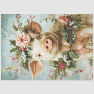 Papel De Seda Navidades Piglet