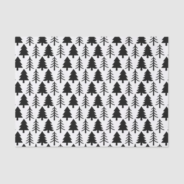 Papel De Seda Navidades Pines (Anverso)