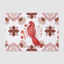 Papel De Seda Navidades Red Bird Nordic