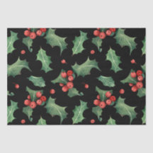 Navidades Red Green Mistletoe Black
