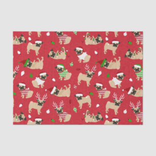 Papel De Seda Navidades rojos