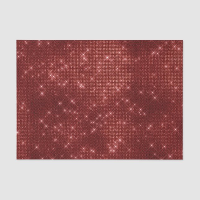 Papel De Seda Navidades rojos parkle (Anverso)