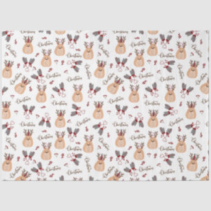 Papel De Seda Navidades Rudolph y Mittens