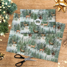 Navidades Rústicos En La Desnuda Forestal