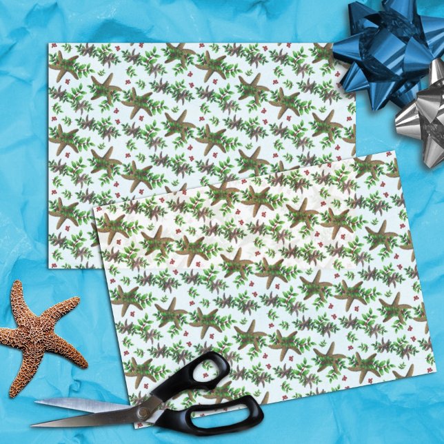 Papel De Seda Navidades Sarfish Holly n Berries (Subido por el creador)