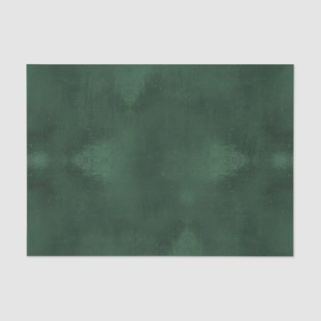 Papel De Seda Navidades Selva Verde Elegante Sencilla Acuarela (Anverso)
