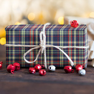 Papel De Seda Navidades Sencillo Patrón de manto azul de la Mari