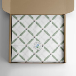 Papel De Seda Navidades Silver Bells Garland