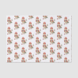 Papel De Seda Navidades simples de Nutcracker de acuarela